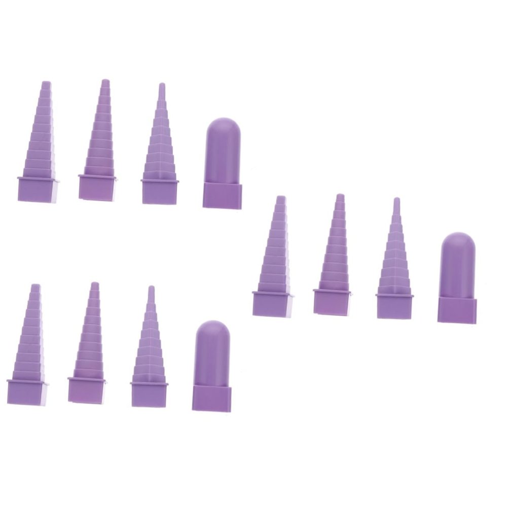 EXCEART 12pcs Mandrel Wire Tools Set Versatile Shape Modeling for Jewelry Making for Spirals Designs Includes for Necklaces Ornaments