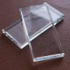 Betim 1Pcs Leather Craft tools Tempered Glass Slicker Scraping plate Leather per for Burnishing Leather Backing Board view 1