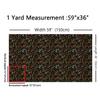 Cute Mushroon Fabric by The Yard Wild Flowers Jungle Plants Decor Soft Flannel Polyester No Stretch Sewing Craft Natural Moth Snail Rustic Style Fabric for Home DIY Projects,10 Yards,360" L x 59" W view 2