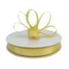 Ribbon Bazaar Feather Edge Double Faced Satin - Canary 3/16" 50yd view 1