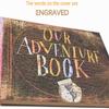 Our Adventure Book Handcrafted 11.92 x 7.62" Scrapbook, Color cover,Embossed Lettering, Inspired by 'Up', Ideal for Photos, Gift for Couples Anniversary, Weddings, Travelling, Birthday, Christmas view 4