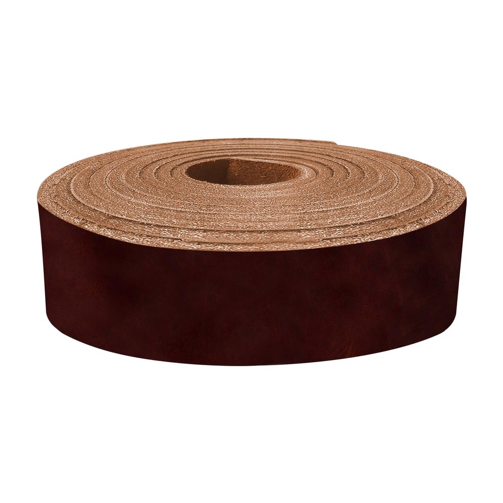 ELW 5-6 oz (2-2.4mm) Latigo Leather Belt Grade Straps | Size: 0.75"x50" (1.9x127cm) | Cognac | Full Grain Cowhide, Heavy Duty Holsters, Sheathes, Harness, Saddle, Guitar Straps, Crafts