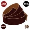 ELW 5-6 oz (2-2.4mm) Latigo Leather Belt Grade Straps | Size: 0.75"x50" (1.9x127cm) | Cognac | Full Grain Cowhide, Heavy Duty Holsters, Sheathes, Harness, Saddle, Guitar Straps, Crafts view 4
