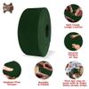 ELW 5-6 oz (2-2.4mm) Latigo Leather Belt Grade Straps | Size: 4"x50" (10.2x127cm) | Forest Green | Full Grain Cowhide, Heavy Duty Holsters, Sheathes, Harness, Saddle, Guitar Straps, Crafts view 3