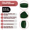 ELW 5-6 oz (2-2.4mm) Latigo Leather Belt Grade Straps | Size: 4"x84" (10.2x213cm) | Forest Green | Full Grain Cowhide, Heavy Duty Holsters, Sheathes, Harness, Saddle, Guitar Straps, Crafts view 2