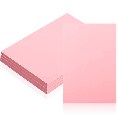 kymqlyw 4 Pcs 4" x6 Pink Rubber Art Soft Linoleum Carving Block, Rubber Crafts Linocut Block for Printmaking,Stamp Carving Block