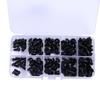 100pcs Black Plastic Safety Eyes Doll Accessories 6mm 8mm 9mm 10mm 12mm Safety Eyes with Washers for DIY Puppets Bear Stuffed Animals(8mm) view 3