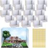 Sherr 10 Pcs Diorama Kit Box Cardboard Diorama Project with Double Sided Tapes for Display DIY Dollhouse Gift for Birthdays Holiday, White, 11.8 x 8.7 x 8.3 Inch view 1
