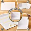 Sherr 10 Pcs Diorama Kit Box Cardboard Diorama Project with Double Sided Tapes for Display DIY Dollhouse Gift for Birthdays Holiday, White, 11.8 x 8.7 x 8.3 Inch view 3