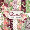 28 Sheets Scrapbook Paper, Floral Scrapbooking Specialty Papers 160gsm Cardmaking Craft Paper Pack Decorative Paper for Card Making (6"X6" Inch, Masrala) view 1