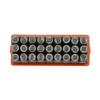 Supply Of 27Pc Letter Punching Leather, Steel Printing, Digital Letter Printing, Flower Punching, Chiseling And Diy Leather Carv - (Color: 3mm lower case) view 1