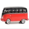 1956 23 Window Microbus (Lot #1438.1) Barrett Jackson Red and Black with Tan Interior Scottsdale Edition Series 12 1/64 Diecast Model Car by Greenlight 37290B view 1