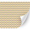 HTV4U Halloween Patterned Heat Transfer Vinyl (Halloween Zigzag, 13.5" x 1 Yard) - Printed Heat Press Transfer Paper, Iron on Vinyl for T-Shirt, Fabric, DIY Craft Projects view 1