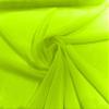 New Creations Fabric & Foam Inc 58/60" Wide 100% Polyester Soft Light Weight, Sheer, See Through Chiffon Fabric/Bridal Apparel | Dresses | Costumes/Backdrop (3 Yards, Neon Yellow) view 1