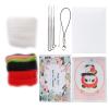 Needle Felting Kit, EcoFriendly Wool Felting Crafts with DIY Needlework for Handmade Accessories Package (121# Small Strawberry) view 1