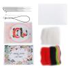 Needle Felting Kit, EcoFriendly Wool Felting Crafts with DIY Needlework for Handmade Accessories Package (121# Small Strawberry) view 4