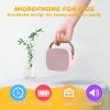 Mini Karaoke Machine,Funny Toys Christmas Birthday Gifts for Kids Age 4-12 Girls,Boys,Adults,MEGUO Karaoke Microphone Toys for 4,5,6,7,8,9,10,11,12+ Year Old Girls Boys (Pink 2 Mics) view 4