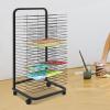 Art Drying Rack, Classroom Art Supplies, Paint Rack, Rapid Drying Time, Mobile Art Drying Rack for Home or Classroom Use, Keep Artwork Protected While Drying, Space Saving Rack (Color : 25-Layer) view 1