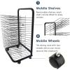 Art Drying Rack, Classroom Art Supplies, Paint Rack, Rapid Drying Time, Mobile Art Drying Rack for Home or Classroom Use, Keep Artwork Protected While Drying, Space Saving Rack (Color : 25-Layer) view 3