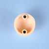 YMY Ob11 Whole Head Makeup with Glass Eyes for Obitsu Joint Doll Toys 1/12 BJD Head Accessories view 3