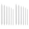 PATIKIL Art Blenders, 6 Set 6 Size Paper Art Blenders Blending Stump Sketch Art Drawing Pencil for Artist Drawing Shading, White view 1