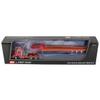DCP 1/64 Orange & Fuchsia Mack Pinnacle w/Talbert 5553TA Traveling-Axle Trailer 60-1648 view 4