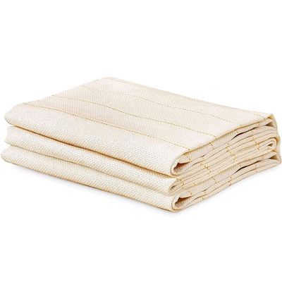 AITAF Tufting Fabric Monks Cloth Fabric Primary Tufting Cloth Punch Needle Cloth Fabric with Yellow Marking Lines for Tufting Art, Machine Embroidery and DIY Needle Thread Cloth (Size : 150x150cm)