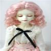 JD039 7-8inch French Curl Soft Wave Mohair 1/4 MSD BJD Doll Wigs (L.t Pink) view 1