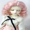 JD039 7-8inch French Curl Soft Wave Mohair 1/4 MSD BJD Doll Wigs (L.t Pink) view 4