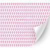 HTV4U Breast Cancer Awareness Patterned Heat Transfer Vinyl (Drawing Breast Cancer, 13.5" x 3 Yards) - Iron on Vinyl, Printed Patterns for Shirt, Heat Press Machine view 1