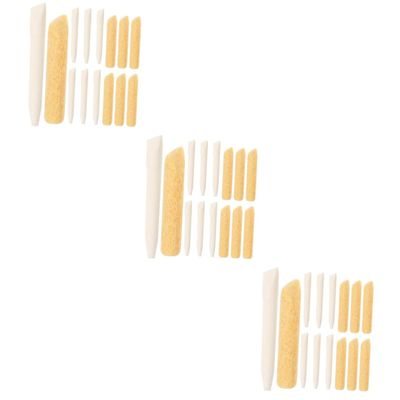 TEHAUX 150pcs Paint Markers Nibs Refillable Brush Tip Markers Practical Writing Pen Points
