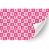 HTV4U Puff Breast Cancer Awareness Patterned Heat Transfer Vinyl (Pink Check Ribbon, 20" x 1 Yard) - Patterned 3D Printed Iron on Vinyl, Heat Press Transfer Paper, Art Film for T-Shirt view 1