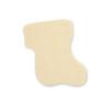 10 Pcs, 4" Stockings 4" Tall X 3-7/16" Wide X1/8" Thick Made from Birch Plywood view 1