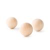 100 Pcs, 1-1/2" Round Wood Balls view 3
