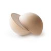 10 Pcs, 3" Split Wood Balls - 1-1/2" Thick view 2