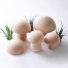 10 Pcs, 3" Split Wood Balls - 1-1/2" Thick view 3