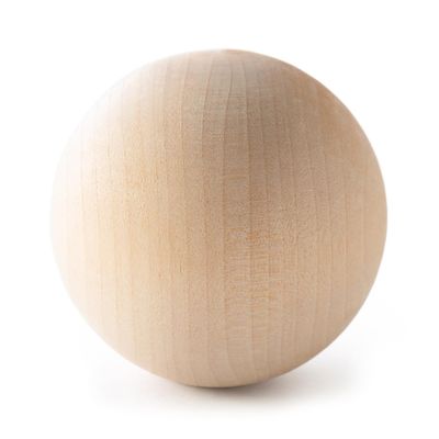 10 Pcs, 3" Wooden Balls