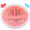 Eketirry Premium Hand Sewing Needles1 Pack 30-Count Assorted Needles for Sewing Repair, 6 Different Sizes Sewing Needles with 2 Threaders (Pink, 1) view 1