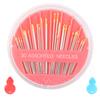 Eketirry Premium Hand Sewing Needles1 Pack 30-Count Assorted Needles for Sewing Repair, 6 Different Sizes Sewing Needles with 2 Threaders (Pink, 1) view 2