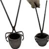 4KG-8Kg Crucible Tongs for Melting Metal, Foundry Casting Tools Lifting and Pouring Tongs Set- 19inches view 3
