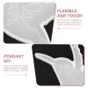 3pcs Handmade Silicone Hummingbird Molds for Crafts Flexible Epoxy Molds for Home Decor Smooth and Non-Stick Silicone for Unique Bird Ornaments and Decorations view 3