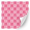 HTV4U Glitter Breast Cancer Awareness Patterned Heat Transfer Vinyl (Pink Check Ribbon, 12" x 1 Yard) - Iron on Vinyl Paper, Graphic Design Printed Patterns view 1