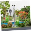 Railroad Signal Light Model Mini Train Traffic Lights Scale Train Accessories Sand Table Layout Decor Mini House Supply view 3