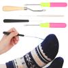 5Pcs Latch Hook Tool Set, Different Sizes Bent Tongue Crochet Needle Kit, DIY Knitting Tool, DIY Supplies, Crochet Needle Hook for Rug Making and Art Crafts view 3