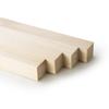 50 Pcs, 1/4" X 36" Hardwood Square Dowels view 3