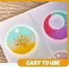 EXCEART 1set Silicone Resin Mixing Cups Set Jewelry Making Tools Silicone Measuring Cups for Accurate Epoxy Resin Crafting and Reusable view 2