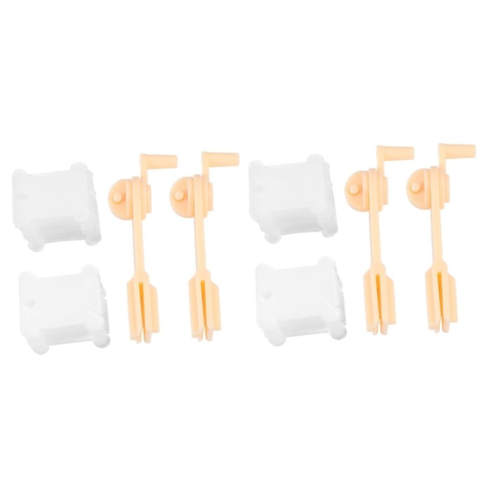 TEHAUX 124pcs Manual Woolen Yarn Winding Machine Fast Winding Machines Boards for Home Crafting and Projects