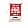 CakJuice Aesthetic Tapestry Indian Scout Deluxe Parking Only Tapestry Tapestry Wall Art Boys Room Decor Teenager (Size : 100X150CM) view 4