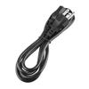 Digipartspower 5ft AC Power Cord Cable Compatible with Sterling Audio MX5 MX8 Powered Studio Monitor Lead view 1