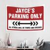CakJuice Boys Bedroom Accessories Jayce'S Parking Only Tapestry Tapestry for Men Funny Kitchen Decor (Size : 100X150CM) view 2